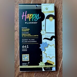 The Happy Planner - Quirky Plans Sticker Book